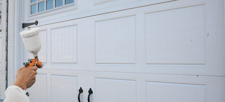 How Long Does The Process Take garage door spraying